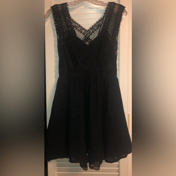 Free People Dresses & Skirts - Free People lace mini A line dress size 4